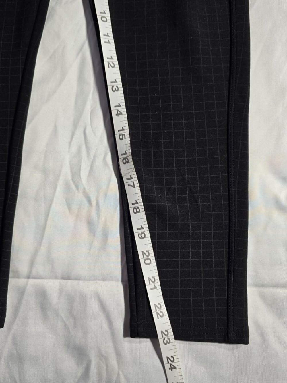 Maze Collection Black Windowpane Trousers PS Stretch Pull On Pants - Picture 10 of 16